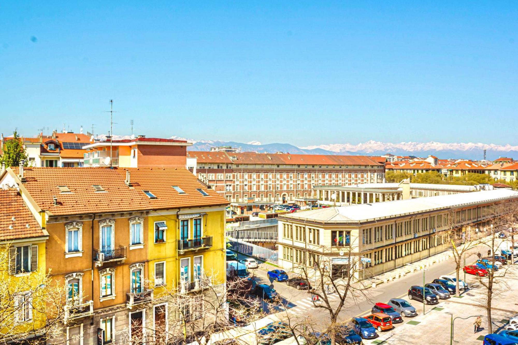 -Politecnico- Appartamento Classy X5 Con Balconi, Vista E Parcheggio Gratuito Turín Exteriér fotografie