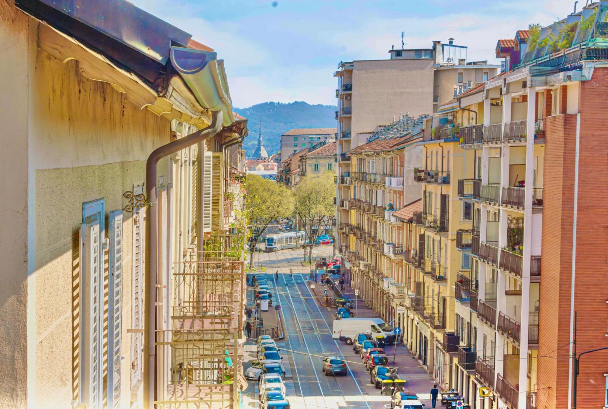 -Politecnico- Appartamento Classy X5 Con Balconi, Vista E Parcheggio Gratuito Turín Exteriér fotografie
